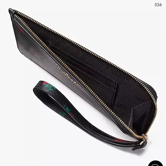 Kate Spade Lucy Medium L-Zip Wristlet
COLOR:
Black Multi
NWT - Picture 2 of 16